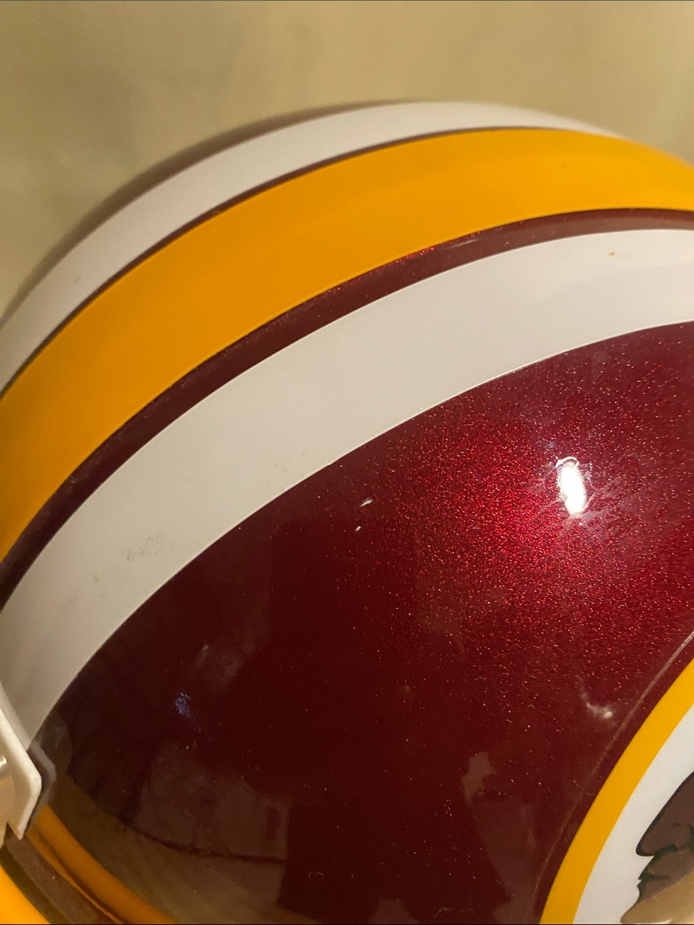 Washington Redskins Riddell Collectible,Display Full Size Football Helmet - Picture 8 of 8